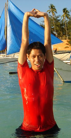 Lycra swimshirt